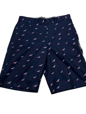 walter hagen Navy Printed Men's Golf/Chino Shorts